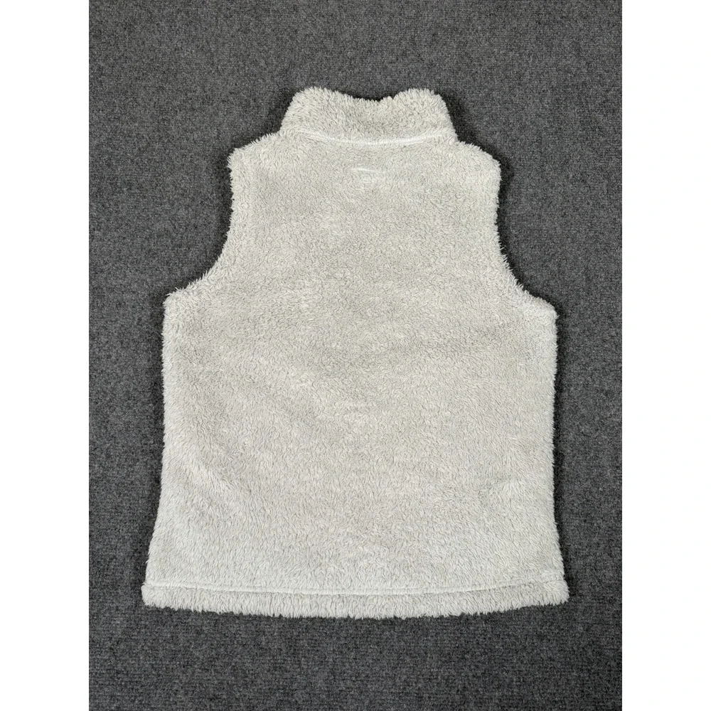 Patagonia Girls XL 14 Los Gatos White Sherpa Fleece Full Zip Vest 65490